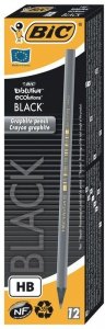 Ołówek HB Evolution ECOlutions BLACK 896017, BiC