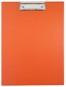 Deska z klipsem A4 pomar.(orange) KKL-01-04, Biurfol