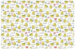 Podkład na biurko 38x58 z nadrukiem Avocado, Biurfol