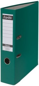 Segregator A4 50mm mech. dźwig. Classic zielony, Bantex