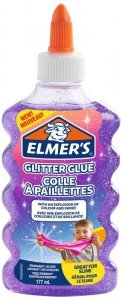 Klej błyszczący z brokatem fiolet 177ml , 2077253 Elmer`s