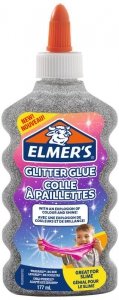 Klej błyszczący z brokatem srebrny 177ml ,2077255 Elmer`s