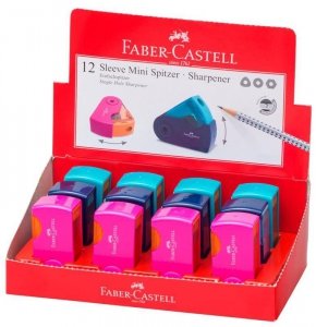 Temperówka Sleeve mini kolory Trend, Faber Castell