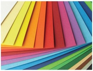 Karton B2 270g 50x700cm ciemnoczerwony nr 26, Happy Color