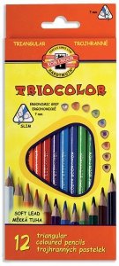 Kredki 12-kol. Triocolor, Koh-I-Noor