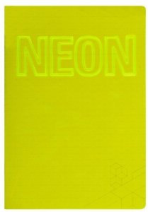 Zeszyt Neon PP A4 42k 80g.kratka, Koh-I-Noor