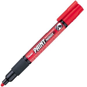 Marker olejny czerw., Pentel MMP20