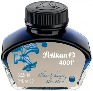 Atrament czarny/niebi. 62,5ml, Pelikan