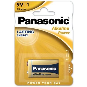 Bateria 6LR61 9V alkal. Bronze, Panasonic