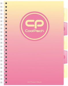 Kołonotes A4 Gradient Peach CoolPack, Patio