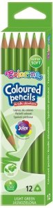 Kredka ołówkowa trójkątna jasno zielona Kids Colorino, Patio