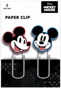 Klipy do papieru 2 szt. mix Mickey Mouse Disney Fashion, Patio