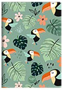 Zeszyt A5 60 k. linia PP Toucans CoolPack, Patio