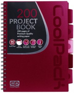 Kołonotes B5 red CoolPack, Patio