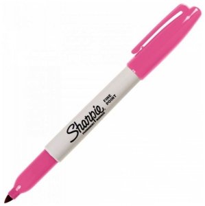 Marker Fine jasno różowy permanentny, Sharpie