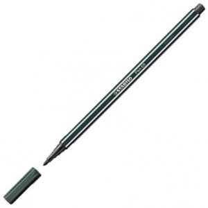 Pisak Pen 68/63 zieleń-ziemista, Stabilo