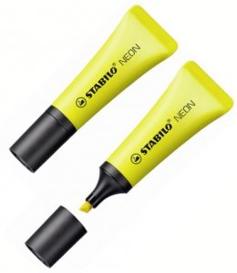 Zakreślacz NEON 72/24 żółty, Stabilo