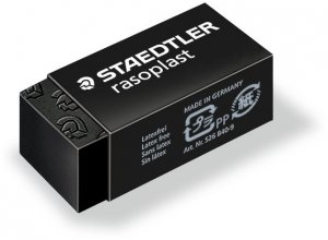 Gumka do ścierania Rasoplast Black Line B40-9, Staedtler