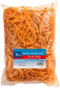 Gumki recepturki średn. 43mm 1000g, Tetis