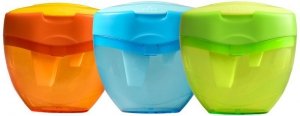 Temperówka potrójna mix 3 kol, Tetis