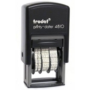 Datownik Dzień - Miesiąc POL - Rok czcionka 4 mm Printy 4810 POLN, Trodat