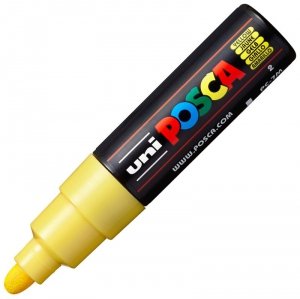 Marker pigmentowy Posca PC-7M żółty, Uni