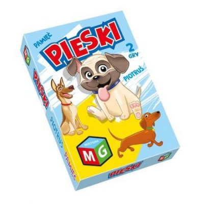 Karty Piotruś i pamięć Pieski