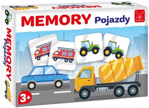 Gra Memory pojazdy