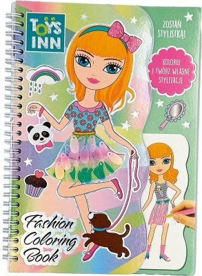 Zestaw Fashion ToysInn Coloring Book