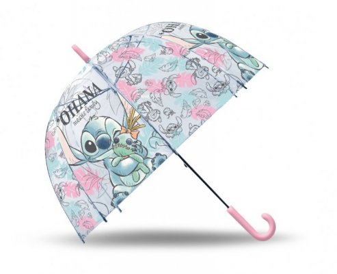 Parasolka Stitch przezroczysta 18cali ST00052