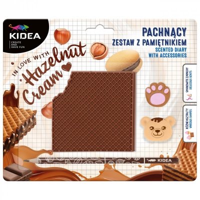 Pamiętnik z akcesoriami wafelek Kidea