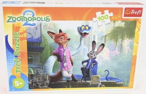 PUZZLE 100 Tajemnice Zootopii  Disney Zootopia 2 16523