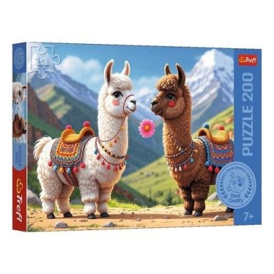 PUZZLE 200 Kolorowe lamy