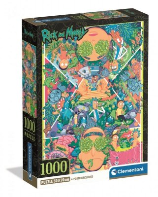 Puzzle 1000 Compact Rick and Morty 37511