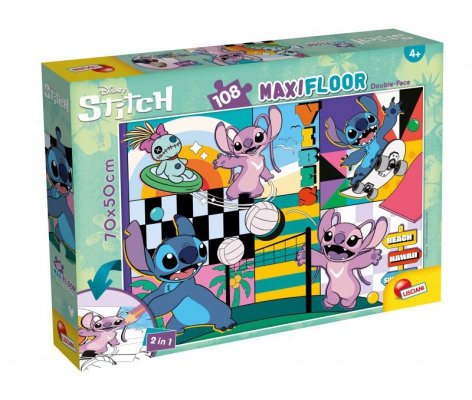 Lisciani Disney Puzzle 108 Maxi Floor Stitch 304-109777