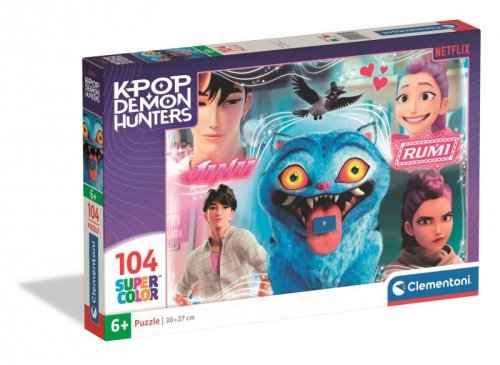 Puzzle 104 Super kolor K-Pop Demon Hunters