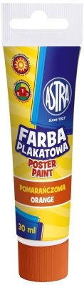 Farba plakatowa pomar. tuba 30 ml., Astra