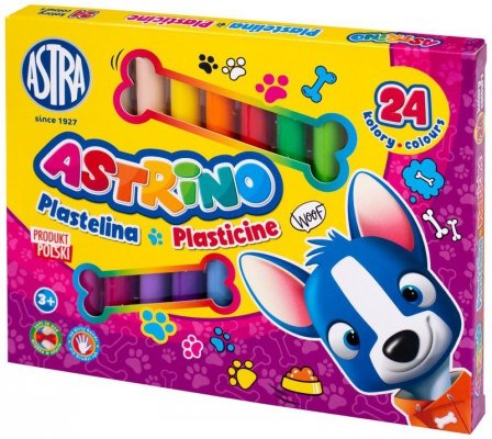 Plastelina 24-kol. Astrino, Astra