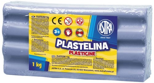 Plastelina błękit. 1 kg 303111014, Astra