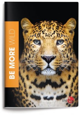 Zeszyt A4 36k kratka 100g Wild, Be More
