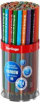 Ołówek z prasowanego papieru Rainbow, Berlingo