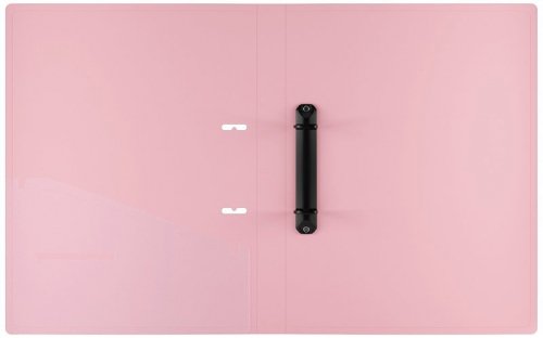 Segregator 2-ringowy Haze, 24mm, z wewnętrzną kieszonką, niebiesko-różowy, Berlingo