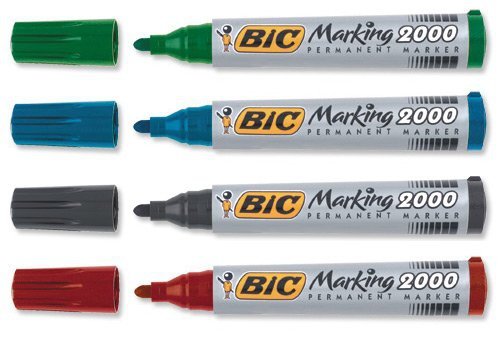 Marker permanentny Marking 2000 okr.-końc. nieb., BiC