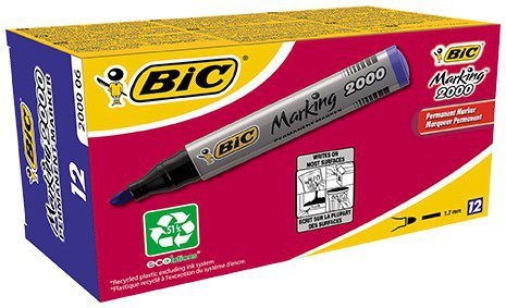 Marker permanentny Marking 2000 okr.-końc. nieb., BiC