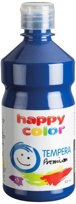 Farba tempera Premium 500ml granatowa nr.33, Happy Color