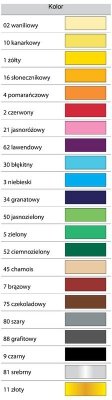 Karton B2 270g 50x70cm czarny nr 9 263206, Happy Color