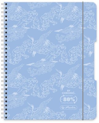 Brulion na spirali  B5 80k. Eco PP mix colors, Herlitz