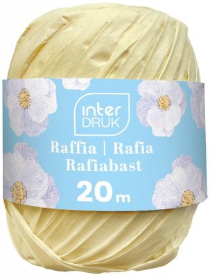 Rafia na szpulce 20m Pastel, Interdruk