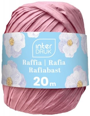 Rafia na szpulce 20m Pastel, Interdruk
