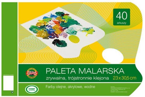 Paleta do farb papierowa 23 x 30.5 cm, Koh-i-Noor